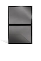 Guardian window screen with crossbrace