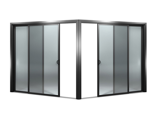 Protec security door close-up